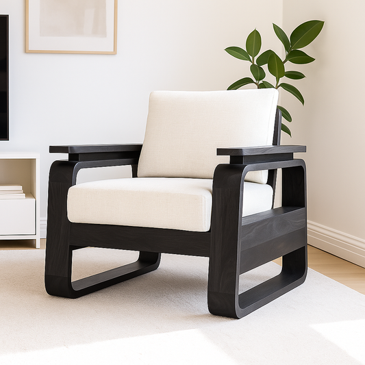 York Wooden Accent Chair